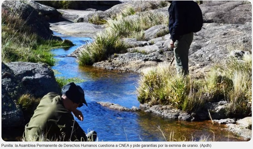 MINA URANIO DERECHOS HUMANOS LA VOZ